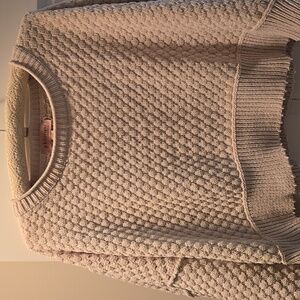 Philosophy Textured Cream Sweater